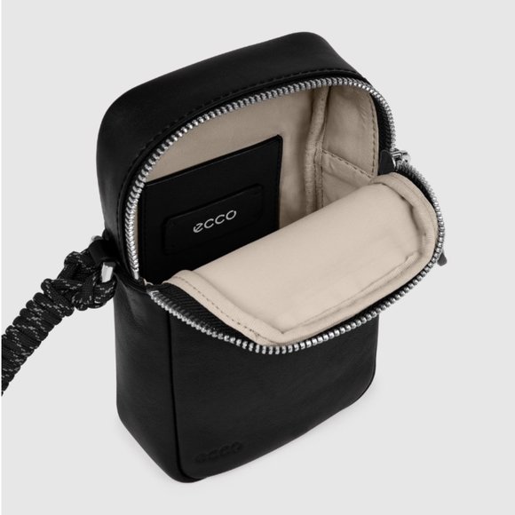 ECCO Leather Crossbody Dark Navy Blue | Night Ocean  NWT UNISEX Design - Picture 7 of 16